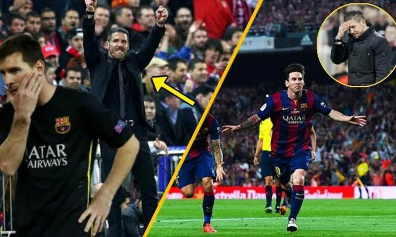 Những Cuộc Đối Đầu Nổi Bật Giữa Simeone và Messi