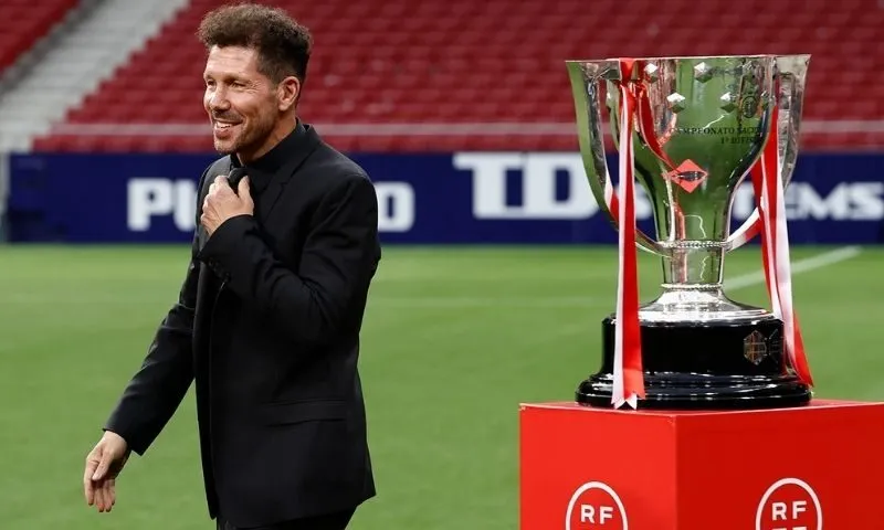 Simeone đã vô địch La Liga bao nhiêu lần trên cương vị HLV?